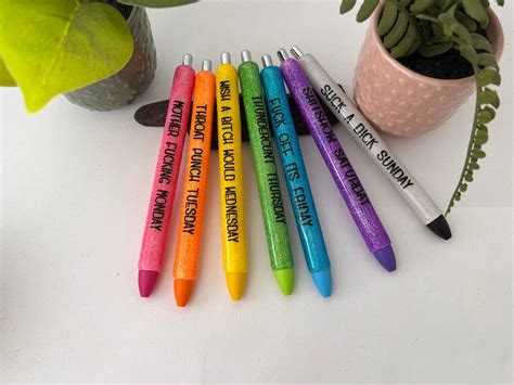 Curse Word Pens: A Unique and Edgy Addition to Your Stationery Collection